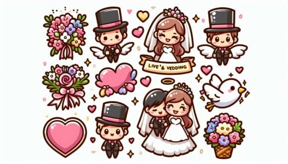 Designing with Heart: The Versatility of Wedding Illustrations
