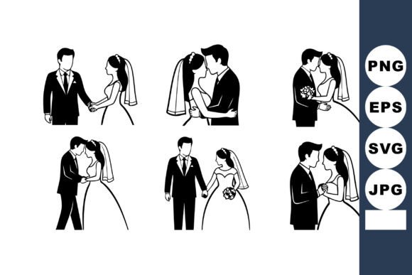 Elegant Wedding Silhouettes for Timeless Design