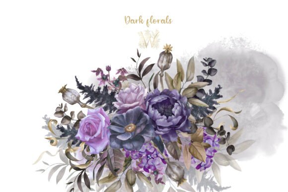 Gothic Wedding Halloween Bouquets: Dark Romance in Design