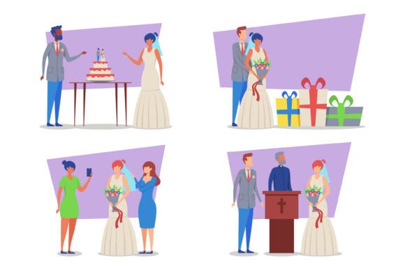 Joyful Moments of Wedding Celebration: A Font for Life's Sweetest Designs
