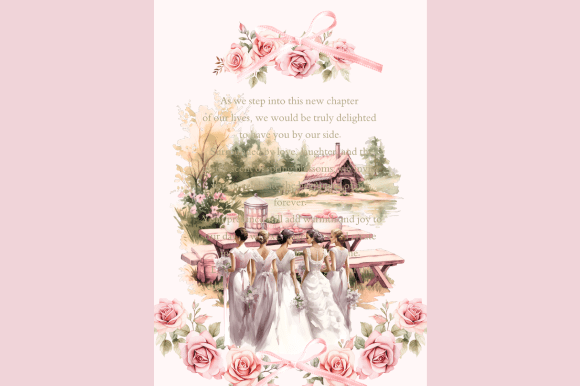 Romantic Floral Wedding Invitation Card: A Designer's Dream Template