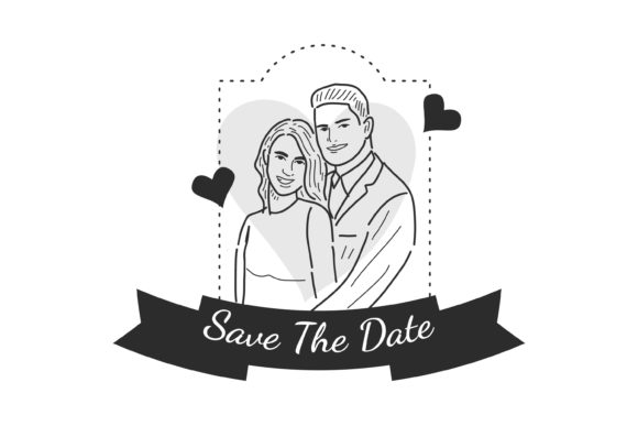 The Heart of a Wedding: Using Couple Illustrations in Design