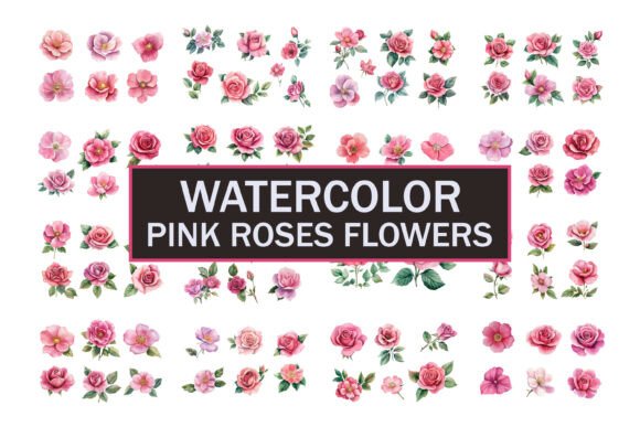 Watercolor Wedding Roses: The Ultimate Design Bundle