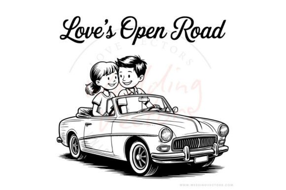 Wedding Couple Stick Figures 142: A Charming Design Asset