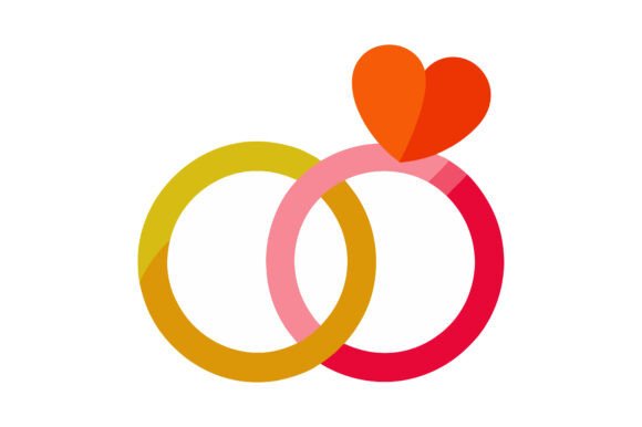 Wedding Rings and Heart Vector: A Designer's Guide to Romance