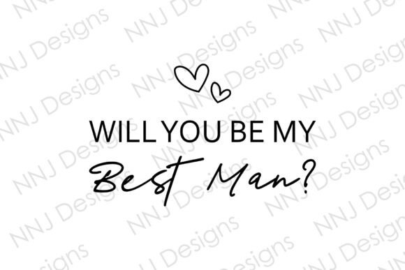Will You Be My Best Man? Crafting the Perfect Ask with SVG