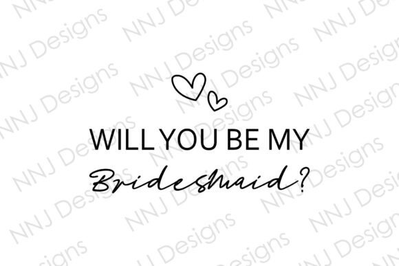 Will You Be My Bridesmaid? A Font for Wedding & Celebration Design