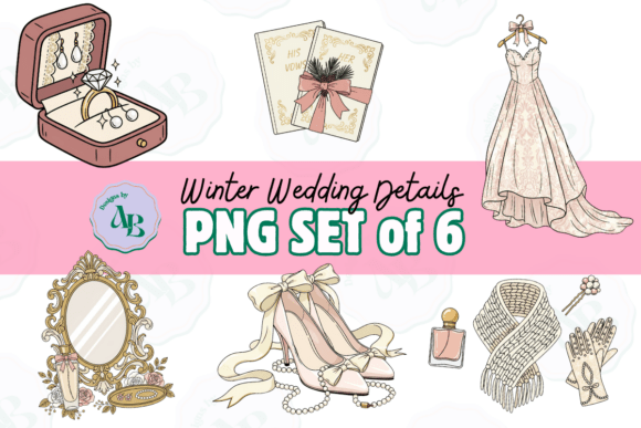 Winter Wedding Magic: Design Assets for Festive Projects